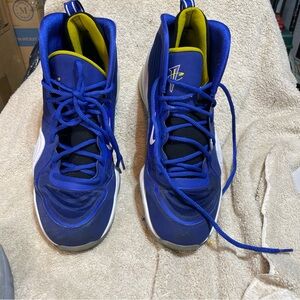 Nike Blue and Yellow Athletic Shoes